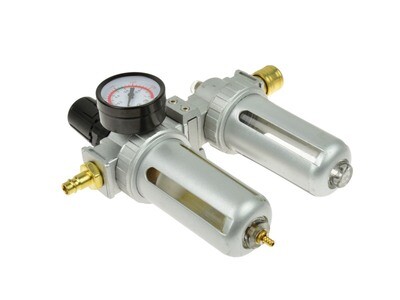 Luftfilter, Reduzierstück, Öler, Dörrgerät 1/2" 2 Stk.