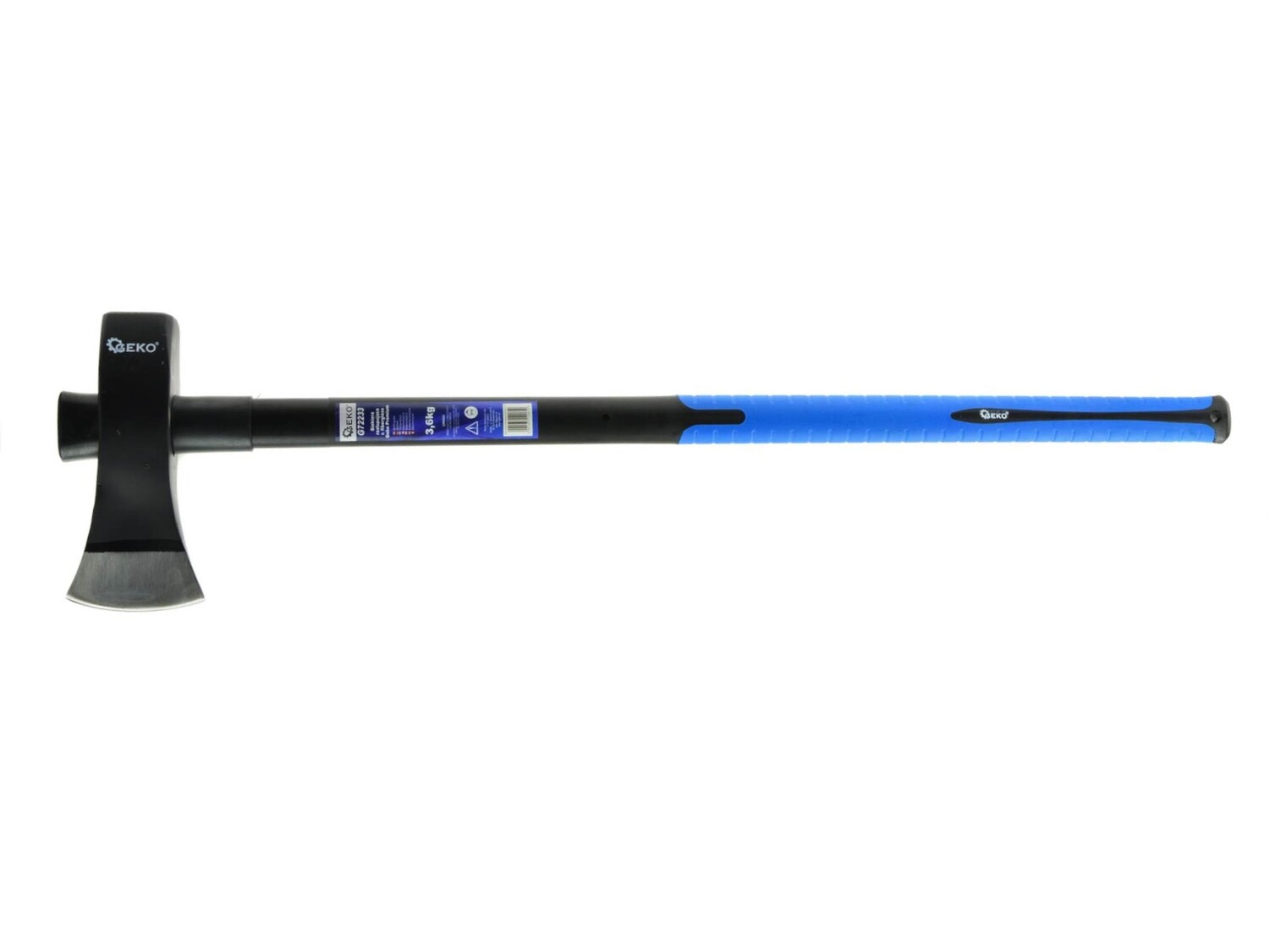 Spaltaxt 3,6 kg r.Fiberglas Geko Premium
