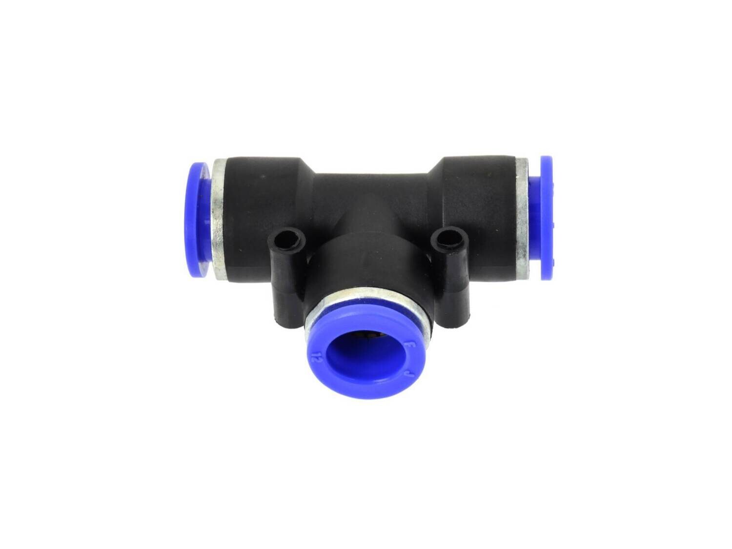 Automatische Schlauchkupplung PU / PE Typ T fi 12mm