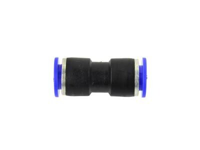 Automatische Schlauchkupplung PU / PE, gerade, Durchmesser 6mm