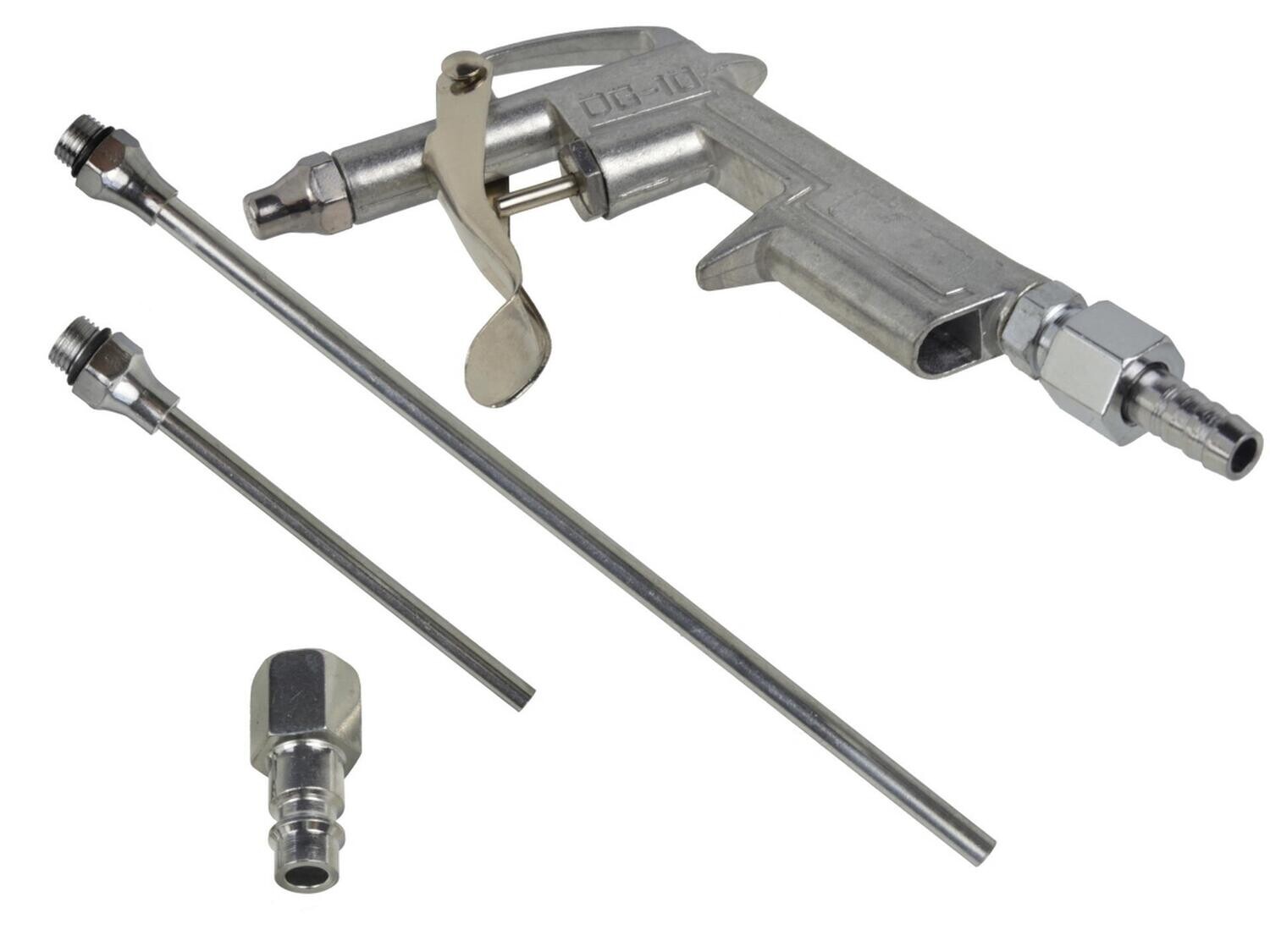 Blaspistole mit 5 Stück Spitzen