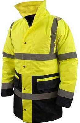 Zweifarbige Warnschutzjacke, Schutzklasse 3