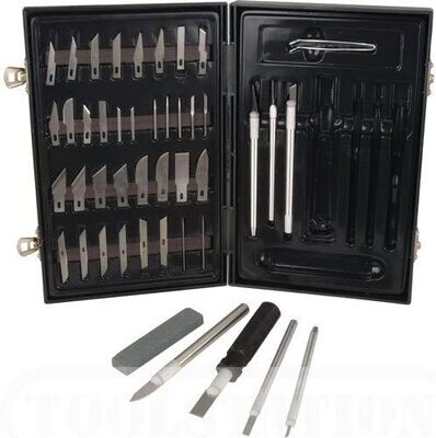 Hobbymesser, 51-tlg. Satz
