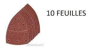 Klettschleifblätter für Multischleifer, 102 x 62 mm, 93 mm, 10er-Pckg.