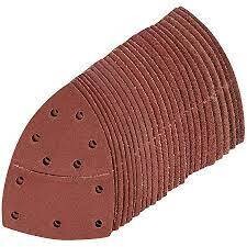 Klettschleifblätter für Multischleifer, 102 x 62 mm, 93 mm, 25er-Pckg.