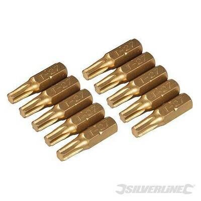 Schraubendreher-Gold-Bits, 10er-Pckg.