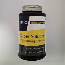 Schnellvulkanisierender Cement mit Pinsel 235ml für Reifenreparatur.