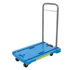 Plattformwagen mit Polypropylen-Ladefläche
