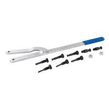 Universal-Riemenscheibenhalter mit Tauschzapfen, 11-tlg. Satz