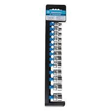 Sechskant-Steckschlüsseleinsätze, metrisch, 3/8-Zoll-Antrieb, 13-tlg. Satz
