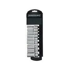 Sechskant-Steckschlüsseleinsätze, lang, metrisch, 3/8-Zoll-Antrieb, 9-tlg. Satz