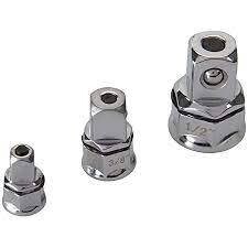 Adapter für Ratschenschlüssel, 3-tlg. Satz