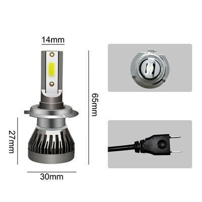 2 Stk. H7 Auto LED 10000LM 100W/Paar Scheinwerfer Lampe Kit