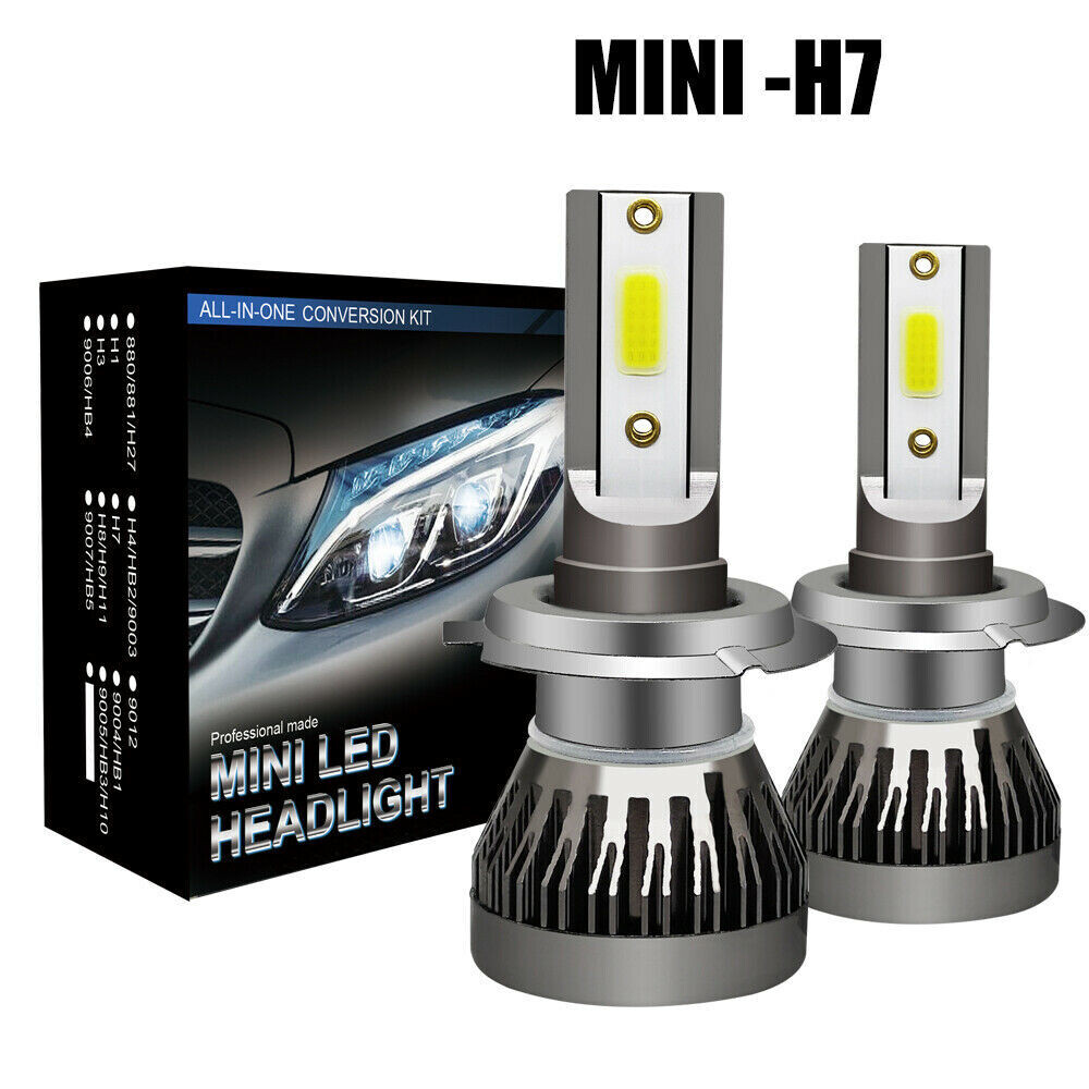 2 Stk. H7Auto LED 10000LM 100W/Paar Scheinwerfer Lampe Kit