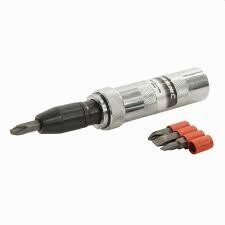 Schlagschrauber mit Bits, 5-tlg. Satz