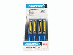 LED-Taschenlampen, Verkaufsdisplay, 12 Stck.
