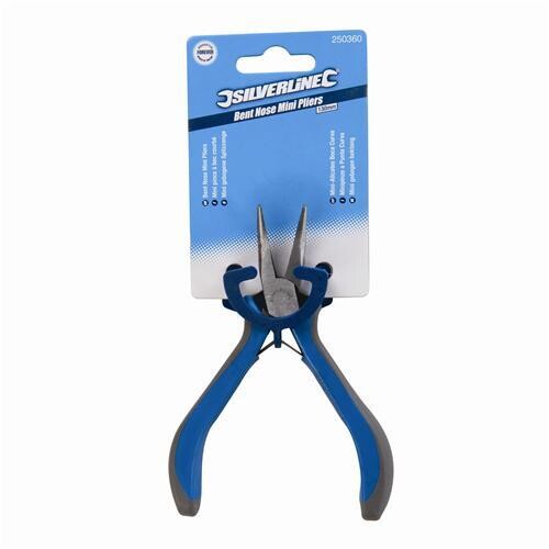 Gebogene Mini-Spitzzange