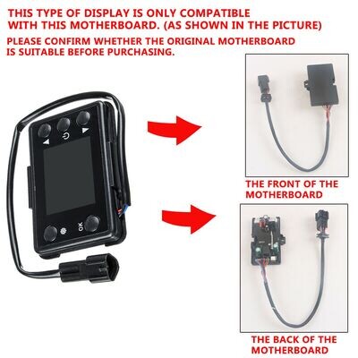LCD Monitor Schalter mit Auto Standheizung Luftheizung Fernbedienung 12V/24V