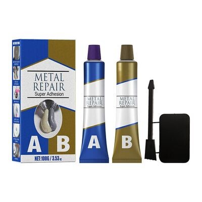 100g Industrie Hitzebeständigkeit Kaltver Metall Reparatur Paste Kleber