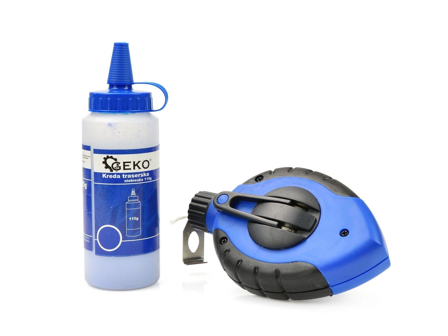 Kreide 115 g blau + 30 m Schnur