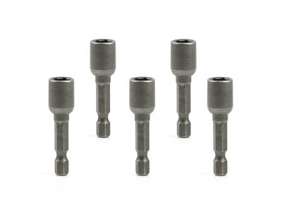 Magnetbohrer Treiber Sechskant Sockel Bit 8mm x 48mm 1/4 "5pcs.