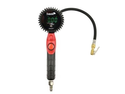 Professionelle Radaufblaspistole mit digitalem LED-Manometer 0-18bar