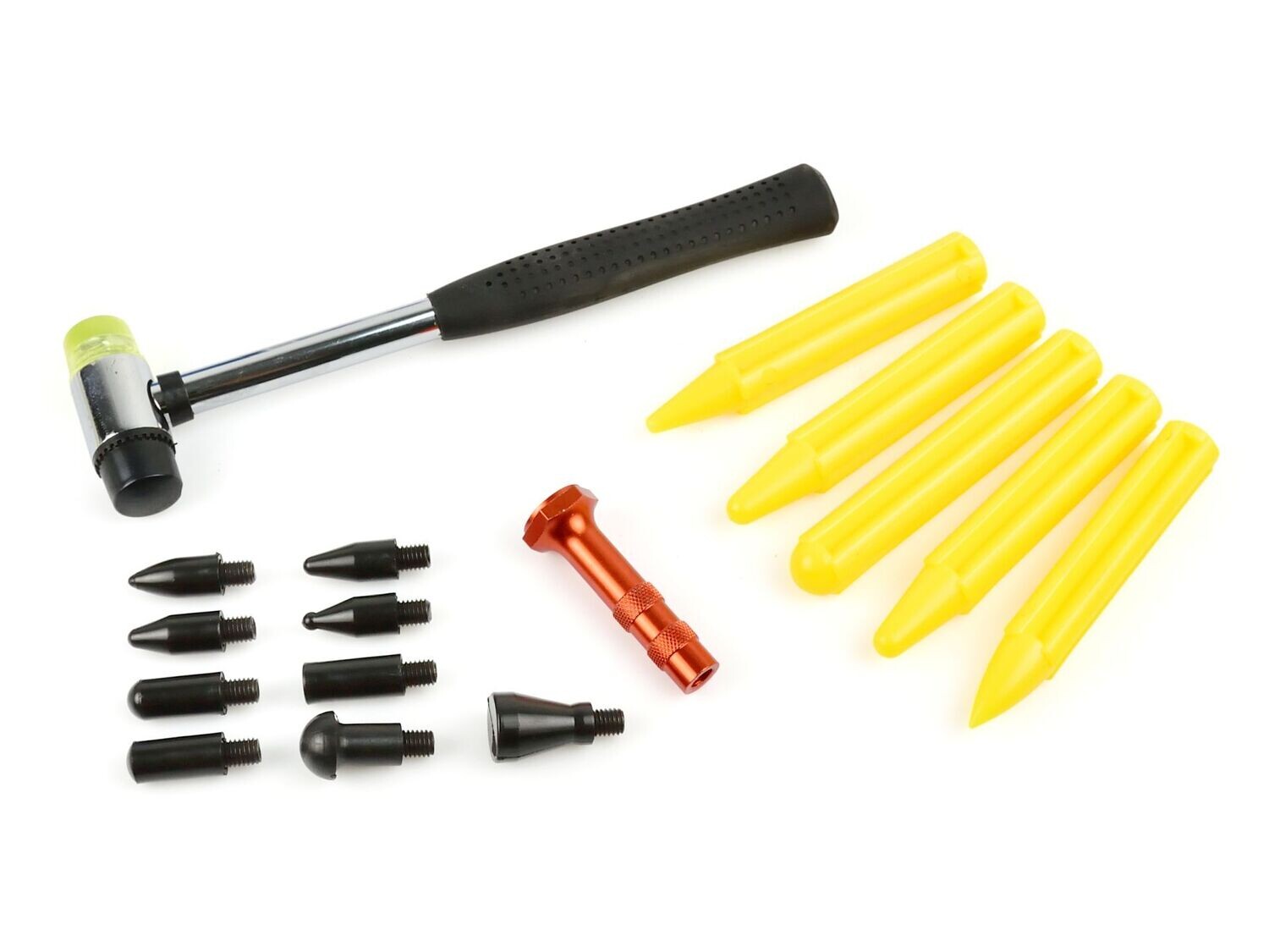 PDR Ausbeulwerkzeug-Set mit Karosseriehammer