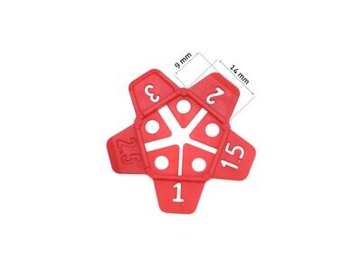 Universal Star-Cross System 1-3mm 5in1 100Stk