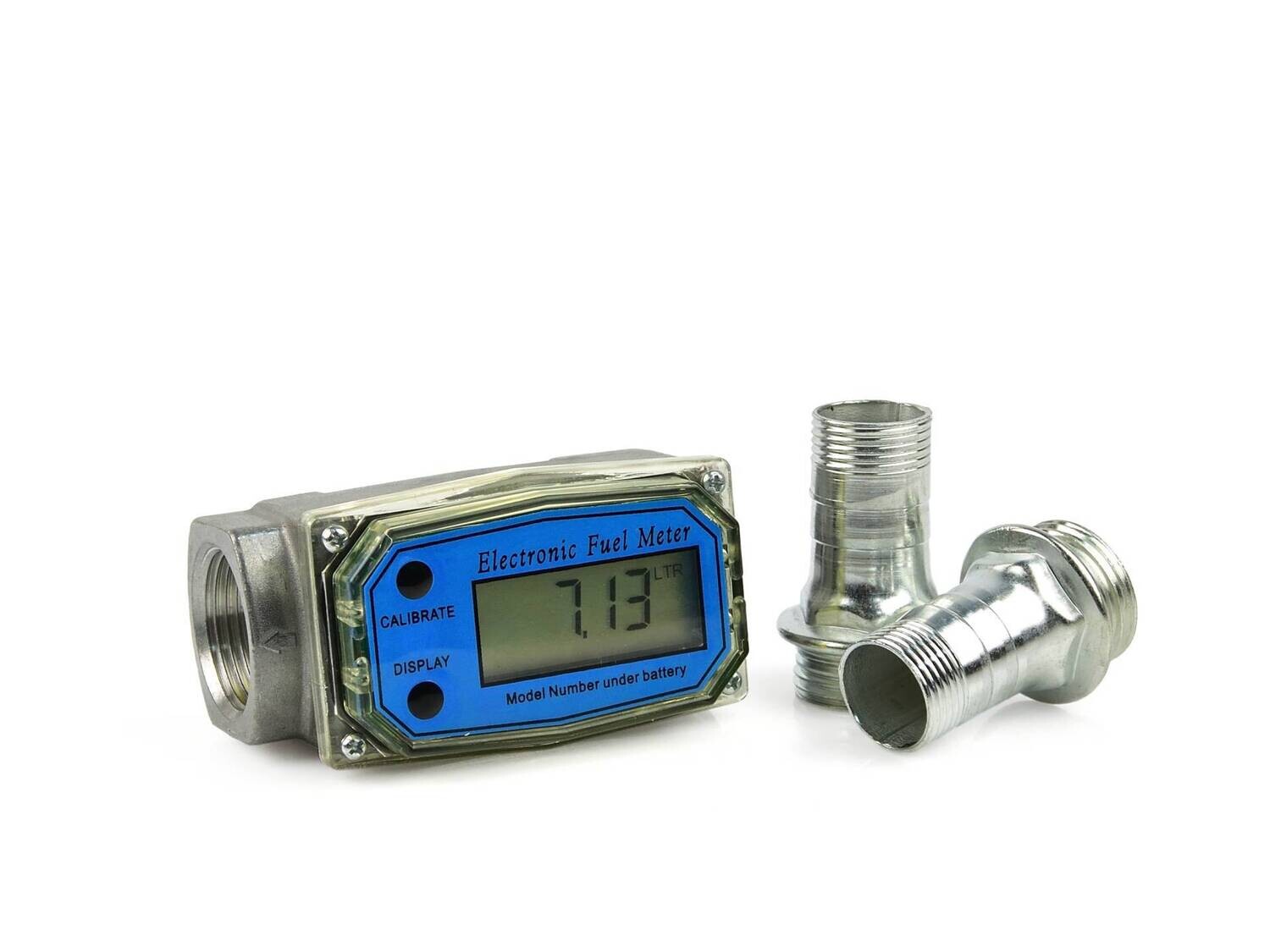 1-Zoll-LCD-Universal-Flüssigkeits-/Kraftstoffdurchflussmesser