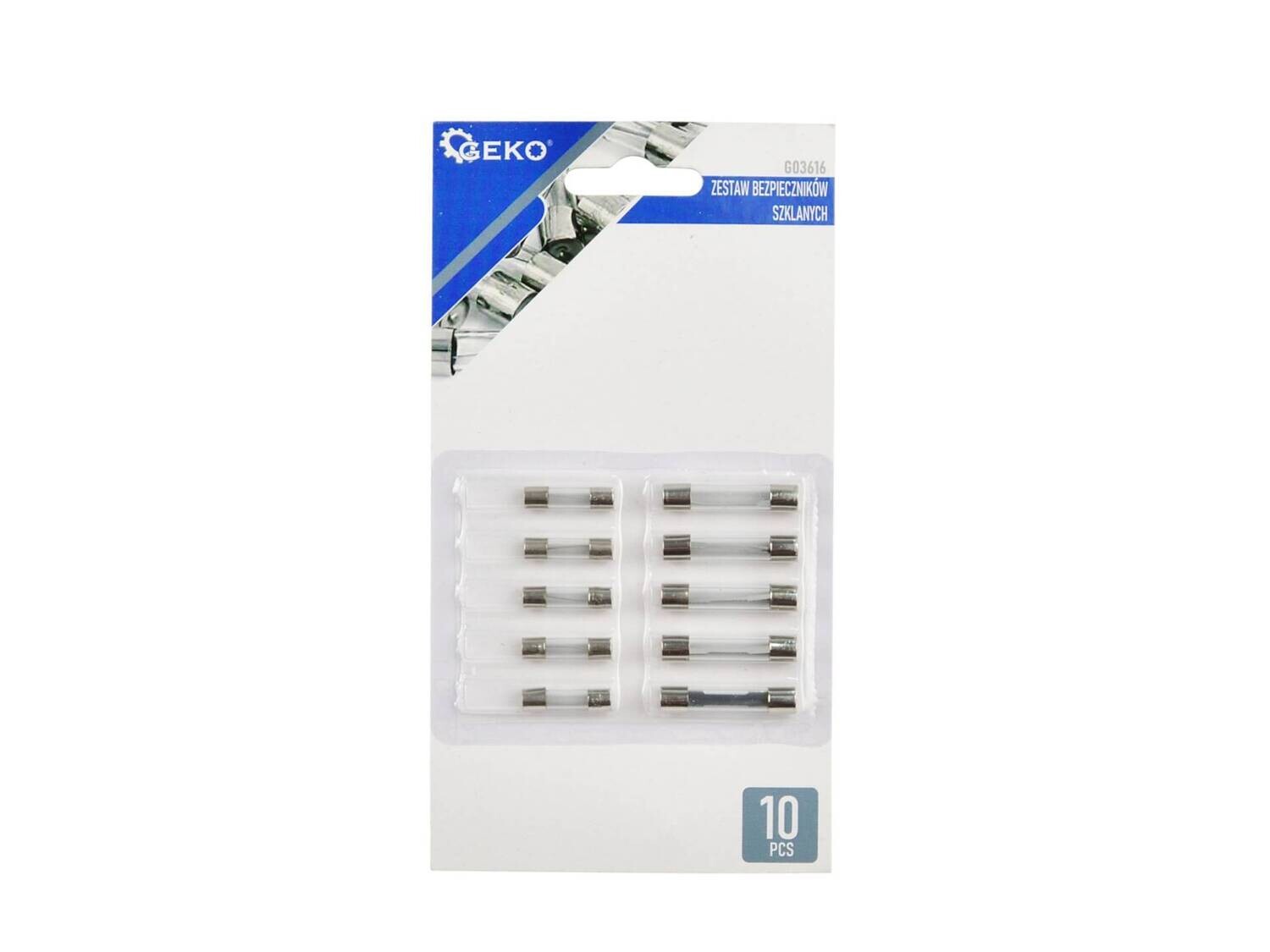 Satz Glassicherungen 10 Stück