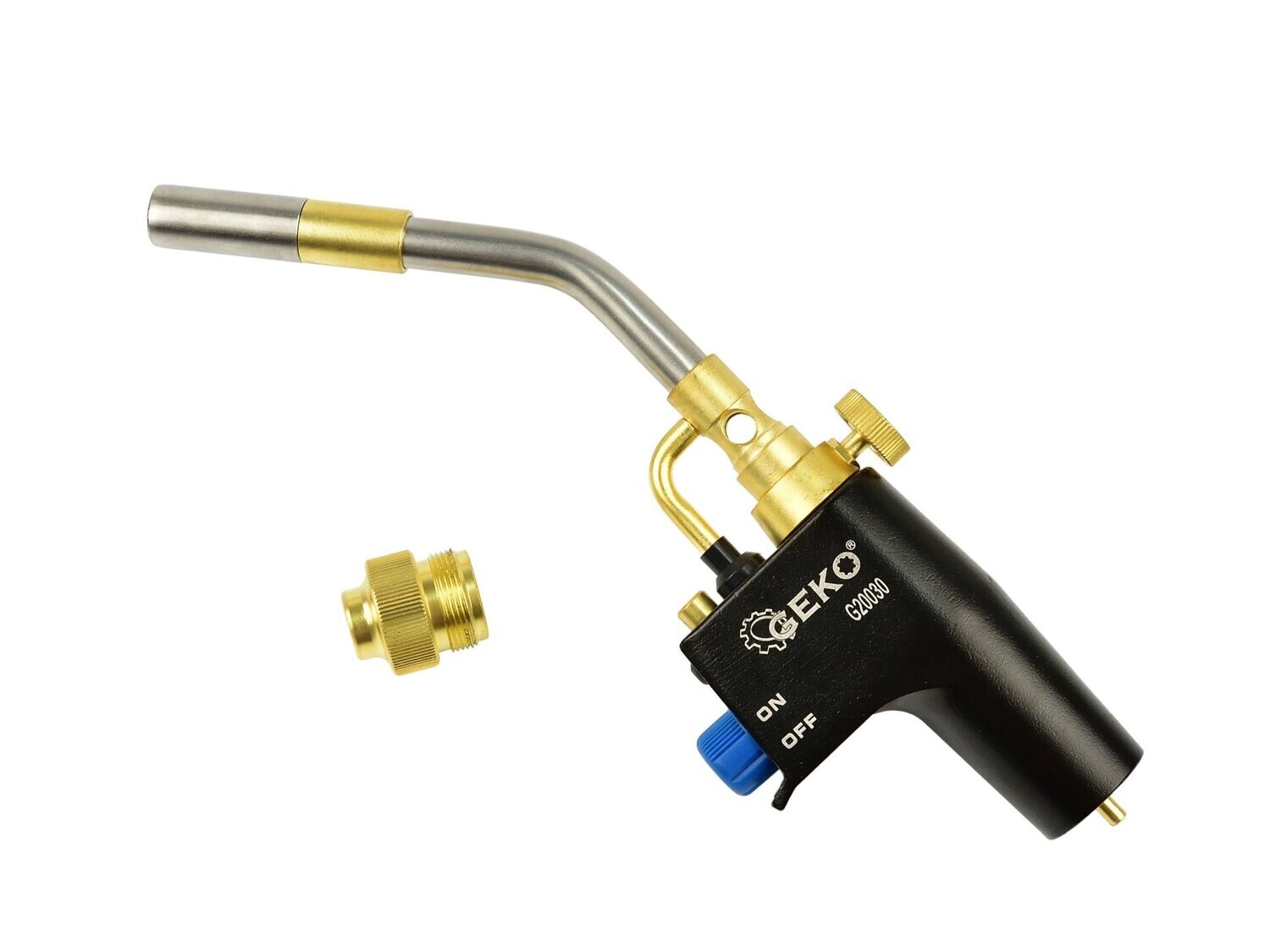 Propan/MAPP-Gasbrenner + Adapter