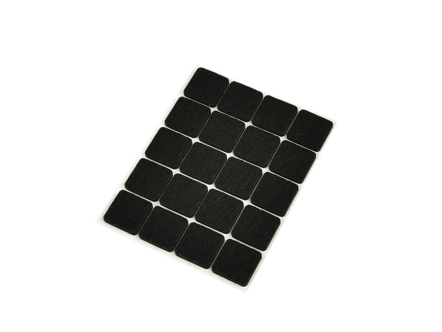 Filzgleiter für rechteckige Möbel 20x20mm 20St.