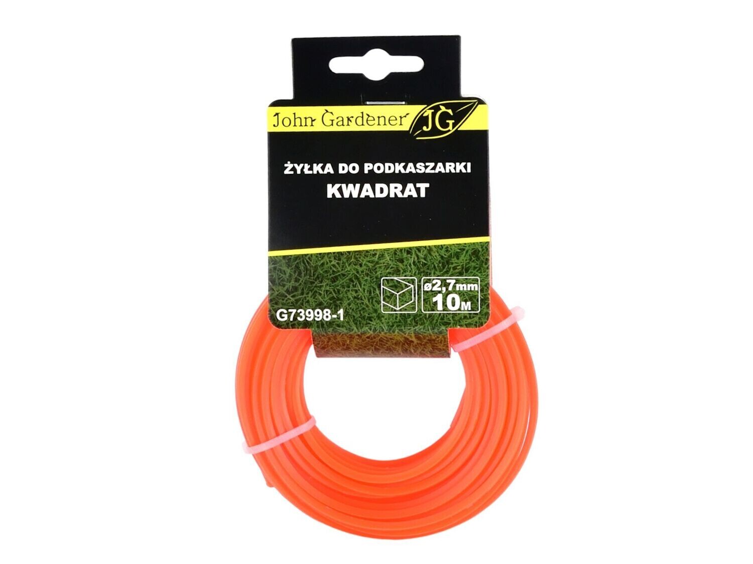 Trimmerfaden quadratisch 2,7 mm x 10 m