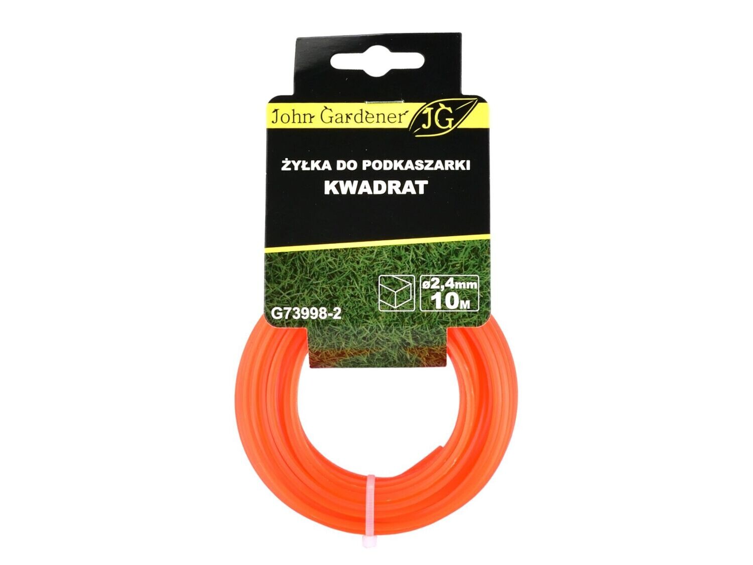 Trimmerfaden quadratisch 2,4 mm x 10 m