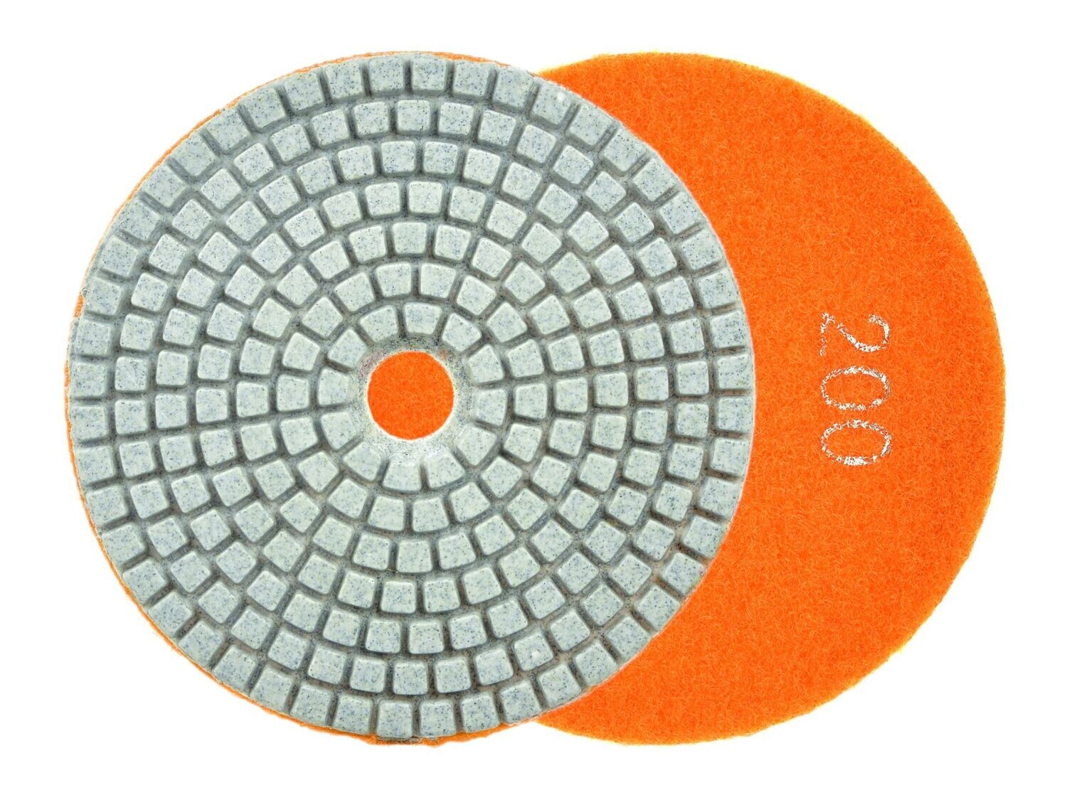 Diamant Polierscheibe zum Nassschleifen von Feinsteinzeug 100mm GR200