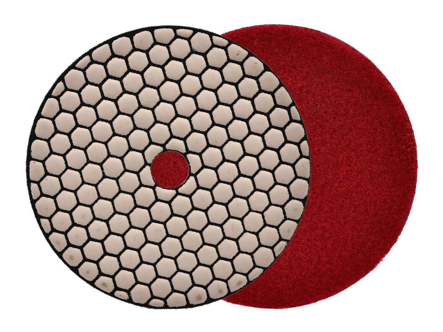 Diamant-Trockenpolierpad Polierscheibe zum Trockenschleifen125mm GR400