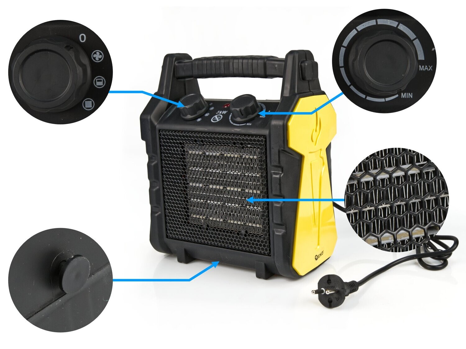Keramische elektrische Heizung - 3KW Heizung
