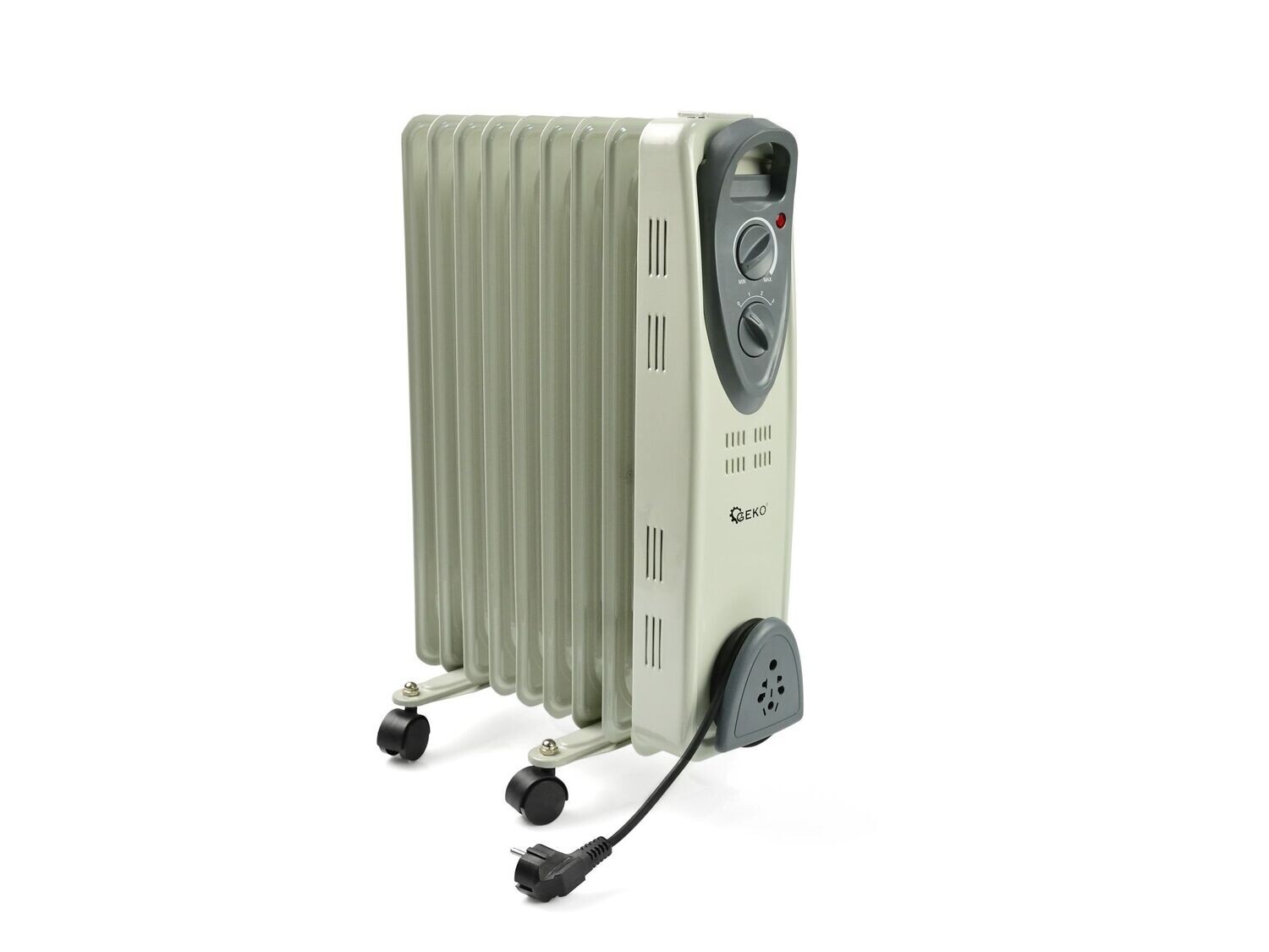 Ölradiator mit Regelung und Thermostat 7 Rippen 1500W B57