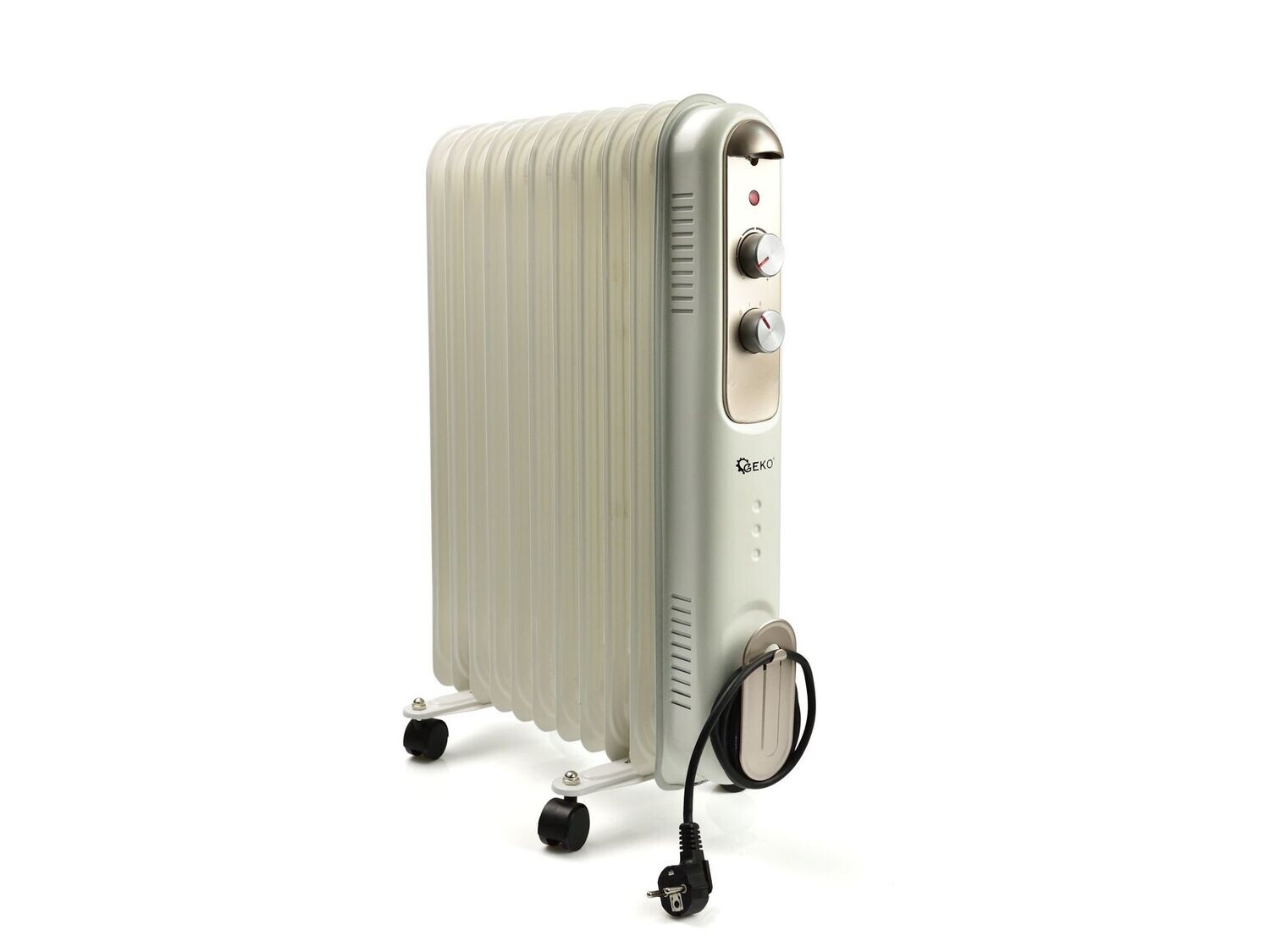 Ölradiator mit Regelung und Thermostat 11 Rippen 2500W B14