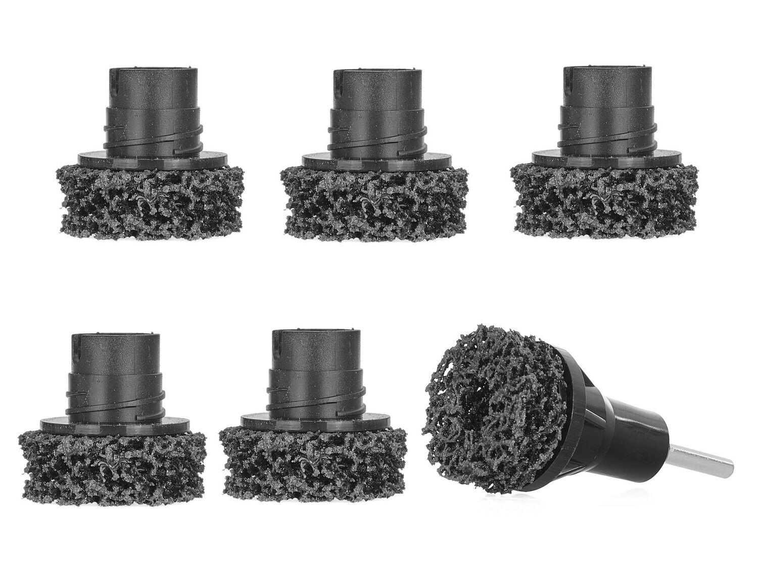 6-teiliges Radnabenschleifer-Set