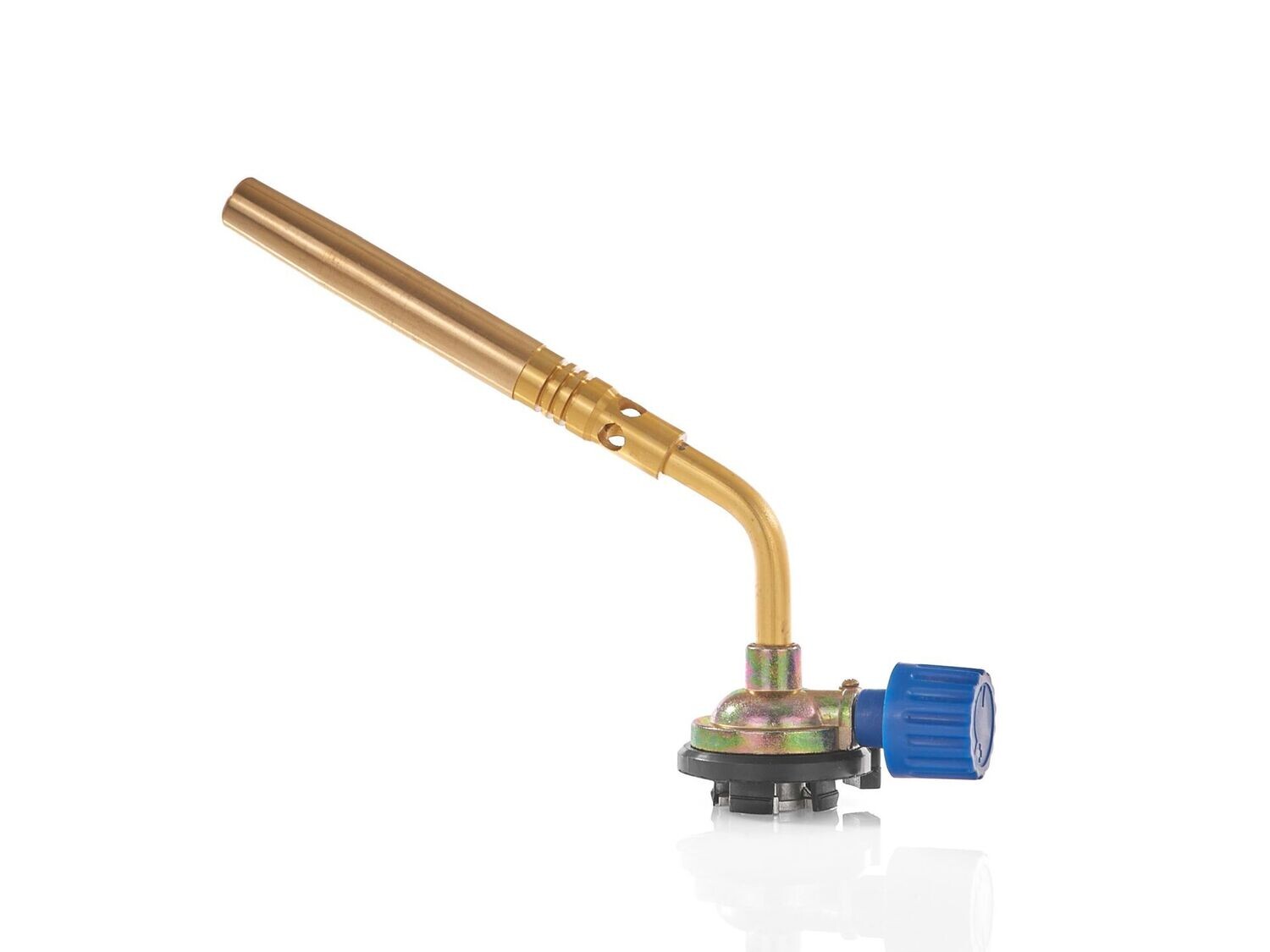 Gasbrenner - Kartuschenlampe mit seitlichem Knopf
