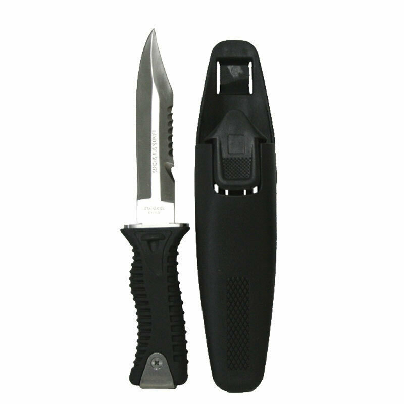 Punal de Buceo "Discovery"  . Inox. cuchilla:14.3 cm (6")