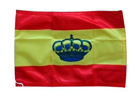 PABELLON NACIONAL CON CORONA 45x30