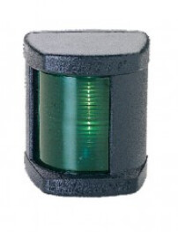 LUZ CLASSIC 12 STARBOARD LIGHT 112,5° CON CARCASA NEGRA 30091