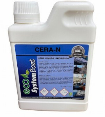 CERA LÍQUIDA LIMPIADORA CERA-N ECO SYSTEM BOAT 500 ML