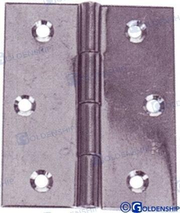 BISAGRA INOX 0,6MM 50X60 MM (PACK 2) GS72182