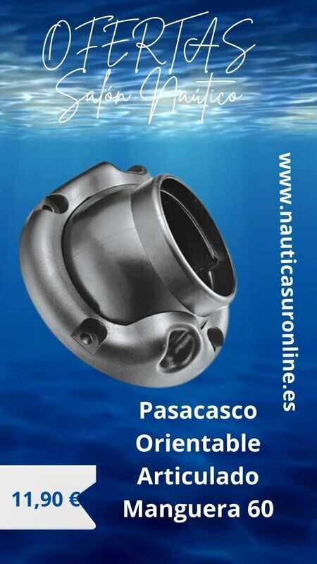 PASACASCO ORIENTABLE ARTICULADO MANGUERA 60 810041