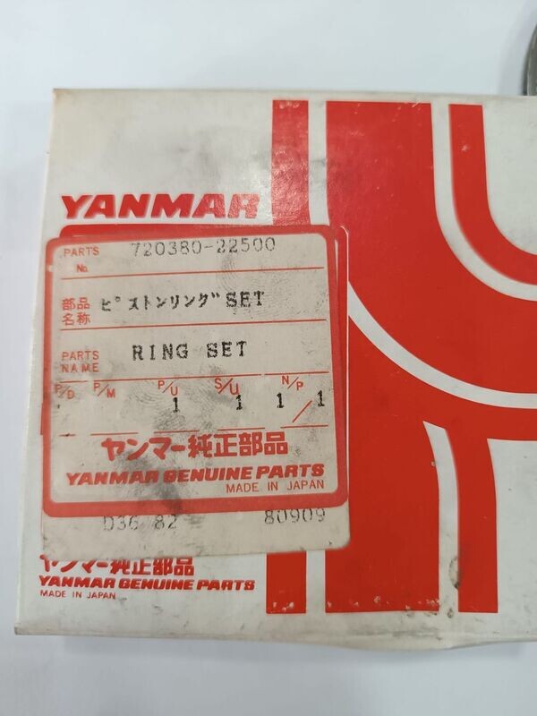 KIT AROS PISTON YANMAR 720380-22500
