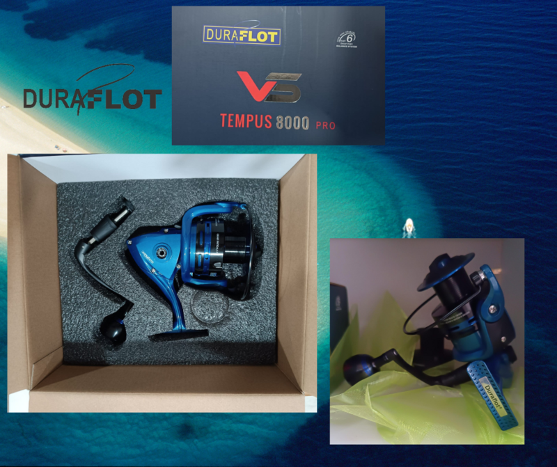 CARRETE  TEMPUS 8000 PRO DURAFLOT XOROY PESCA