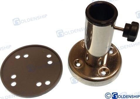 BASE RECTA ACERO INOX GS73310